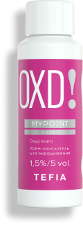 TEFIA | Крем-окислитель для окрашивания волос 1,5% в категории — Mypoint, объем 60 мл. Color Oxycream 1,5%.