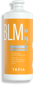 TEFIA | Бальзам для интенсивного восстановления волос в категории — Mycare, объем 1000 мл. Conditioner for Damaged Hair.