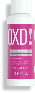 TEFIA | Крем-окислитель для окрашивания волос 6% в категории — Mypoint, объем 60 мл. Color Oxycream 6%.